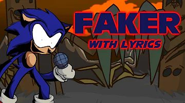 Faker WITH LYRICS | Vs Sonic.EXE 2.0 Lyrical cover | 200 Subs Special