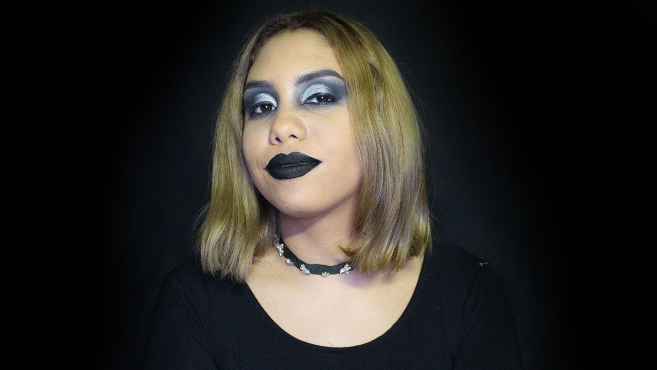 EASY GOTH MAKEUP FOR BABY BATS! 🦇🖤 