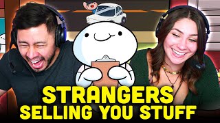 TheOdd1sOut - Strangers Trying to Sell You Stuff REACTION!