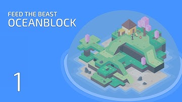 Minecraft FTB OceanBlock: Episode 1 The Globe is Hard