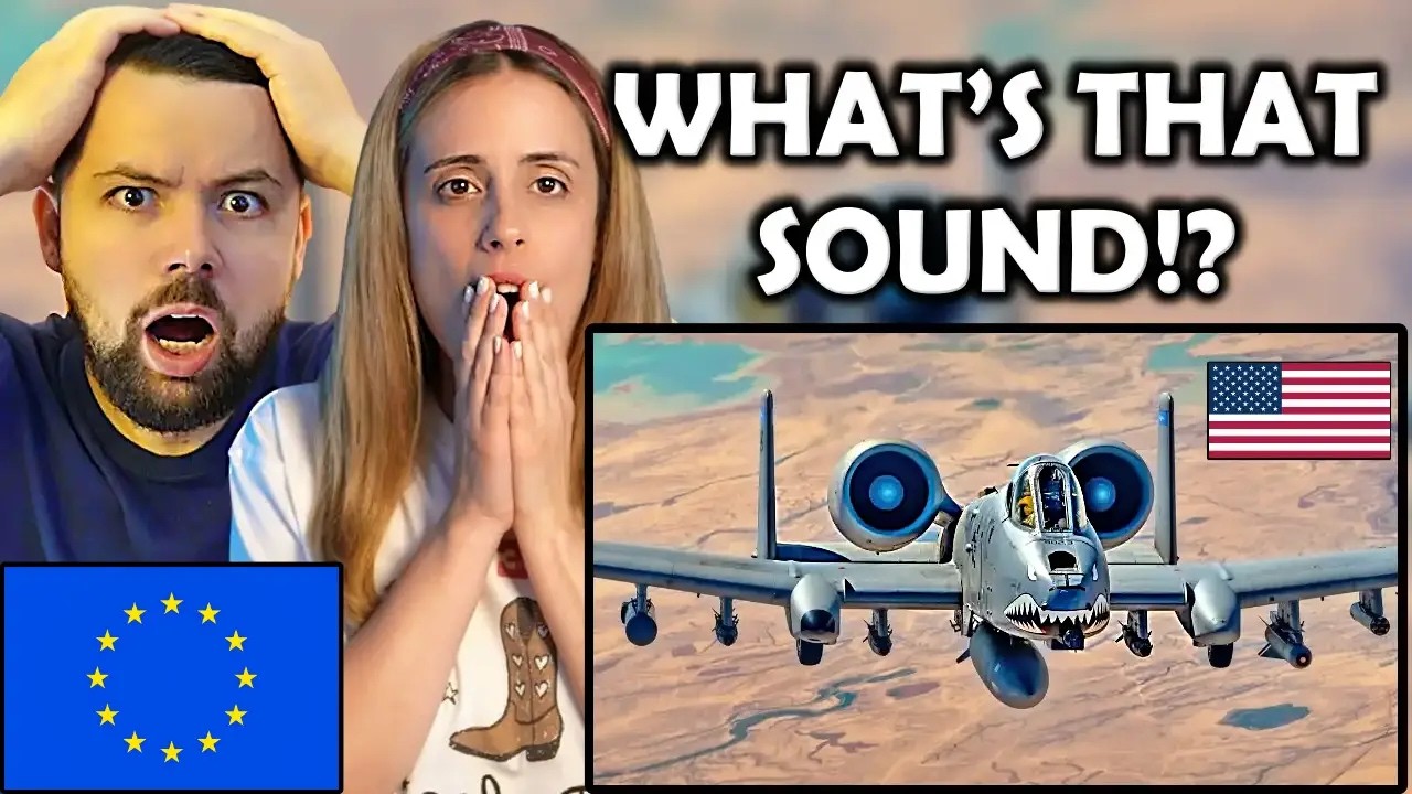 European Girl Reacts to the A-10 Warthog for the First Time