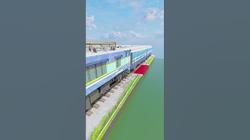 Skibidi Train vs Hammers and Bollards Part 222 #beamngdrive #skibiditoilet