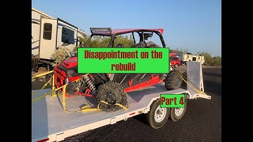 Wrecked 2018 Polaris RZR 4 Dynamix Rebuild Project Part 4