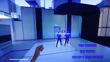 Two enemies. One fighter. Mirror