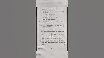 BSC 6TH SEMESTER PREVIOUS YEAR QUESTION PAPER FOR BSC STUDENTS😊❤️✍️BY @maths_world_official #maths