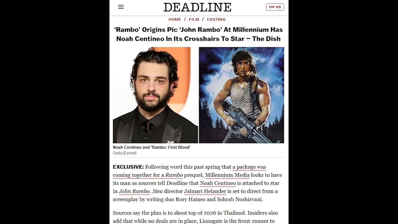 Is This the New Face of Rambo?