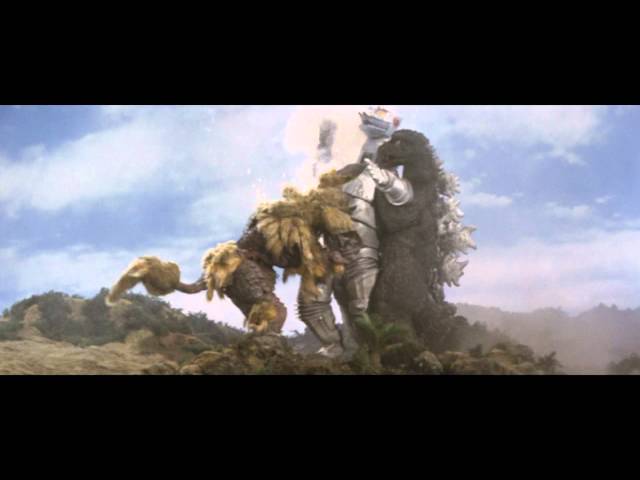 HD - (1974) Godzilla & King Ceesar vs MechaG class=