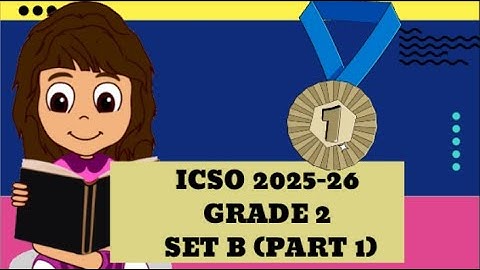 SOF ICSO GRADE 2 | 2025-26 Set B Question Paper Solved | 20 Questions Solved & Explained | PART 1