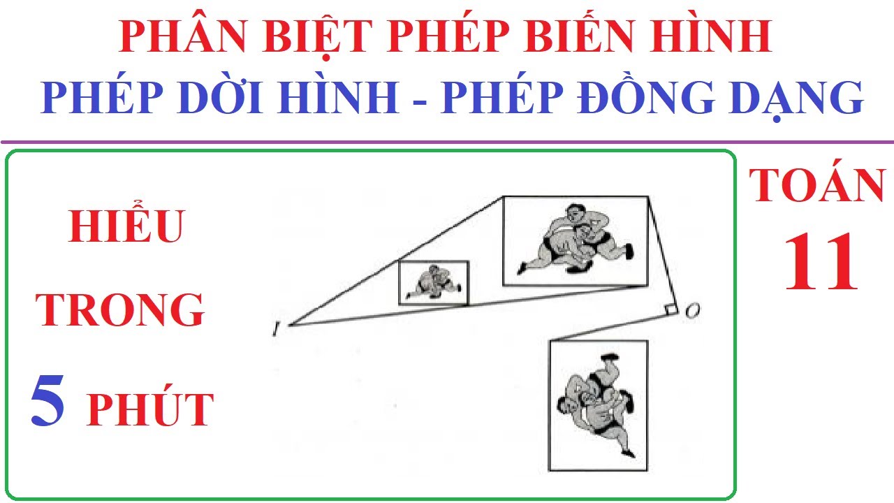 PHÂN BIỆT PHÉP BIẾN HÌNH - PHÉP DỜI HÌNH - PHÉP ĐỒNG... - youtube