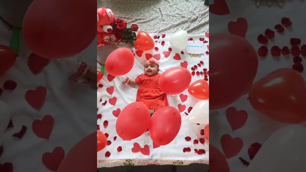 Valentine's Day Special ❤️And 4 Months Birthday Celebration 🎉🎉🥰🥰