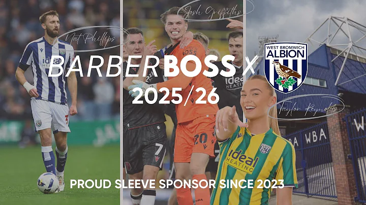 BarberBoss x West Brom 2025/26 Celebrating the Club’s 125th Anniversary