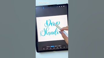 Procreate Tutorial: How to Create a Drop Shadow #shorts #procreatetutorial #procreatetips