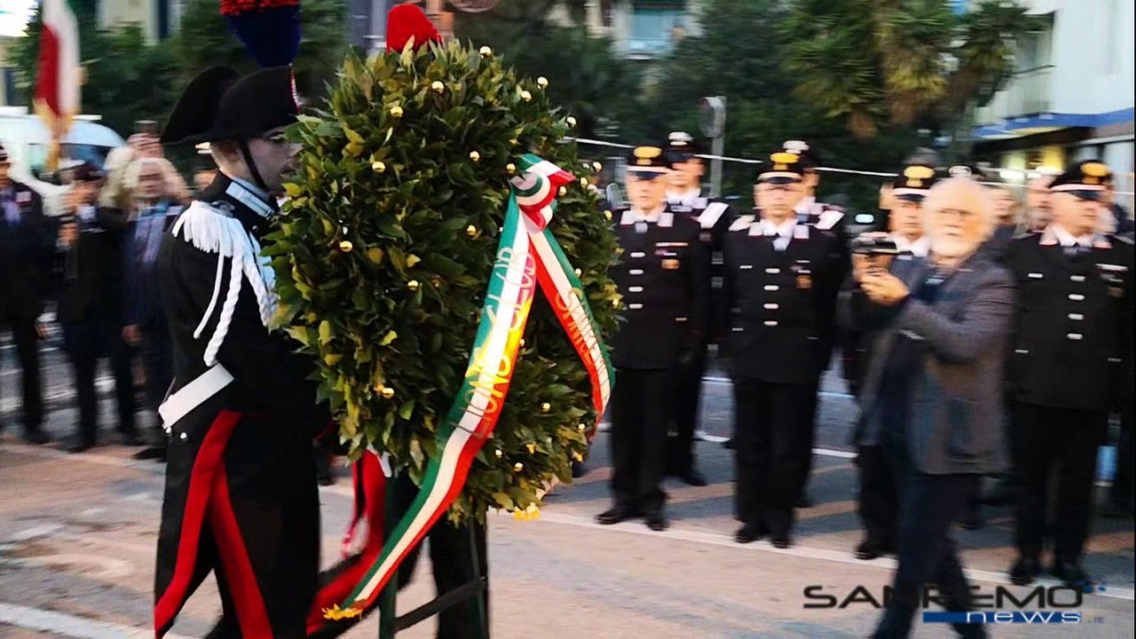 Cerimonia per i Caduti di Nassiryia Sanremo, 12 novembre 2018 - YouTube