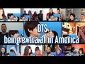 BTS being extra af in America / Reaction Mashup
