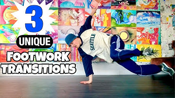 Footwork Tutorial | 3 Unique Up N Down Footwork Transitions | To Upgrade Your Transitions With