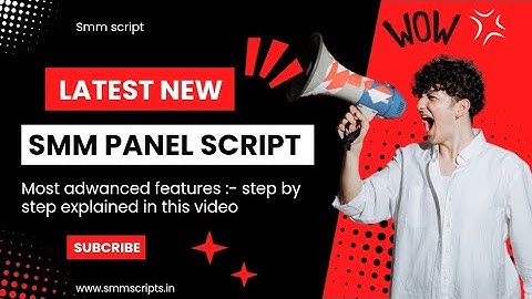 Dripfeed Smm Panel Official Script | Smm Panel Script | Perfect Panel script | How to make Smm panel
