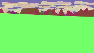 FREE ANIMATED FX LOOP VIDEO BACKGROUND, 4K UHD Panning Flatland Scene Animation 08