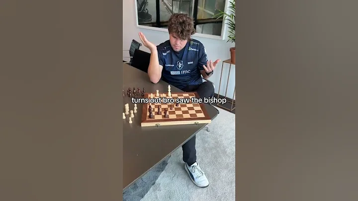 “no way bro didn’t see the bishop” who are we kidding bro sees every bishop 💀 #chess #magnuscarlsen