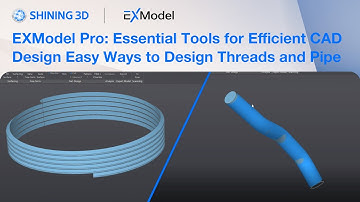 EXModel Pro: Essential Tools for Efficientt CAD Design - Easy Ways to Design Threads & Pipe