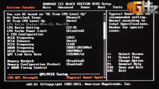 ASUS Rampage III Black Edition (BIOS features) ASUS Rampage III Black Edition (BIOS features)