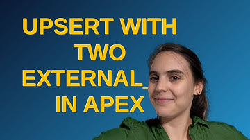 Salesforce: Upsert with two external_id in APEX