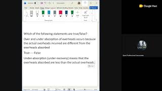 ACCOUNTING FOR OVERHEADS 2 screenshot 5