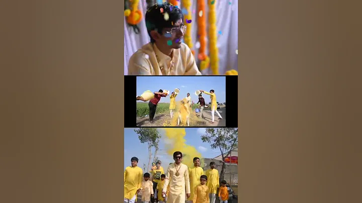 haldi rasam #haldi #haldiceremony #weddingphotography #video #phtoshoot #surat #reels #making