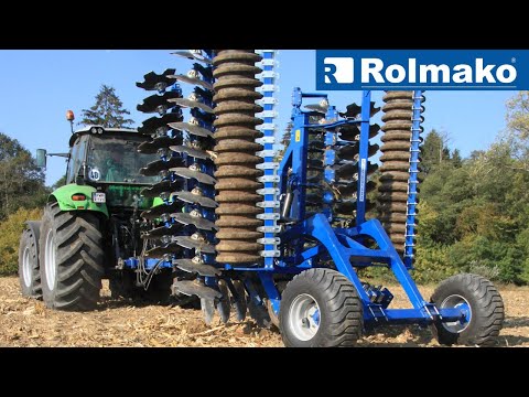 ROLMAKO - Kompaktowa brona talerzowa