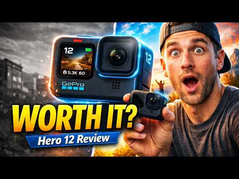 Video thumbnail: "GoPro Hero 12 Black Review – Worth the Upgrade?" — hands-on review by Smart Shopper on YouTube