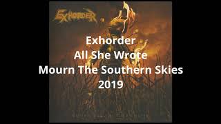 Exhorder - All She Wrote