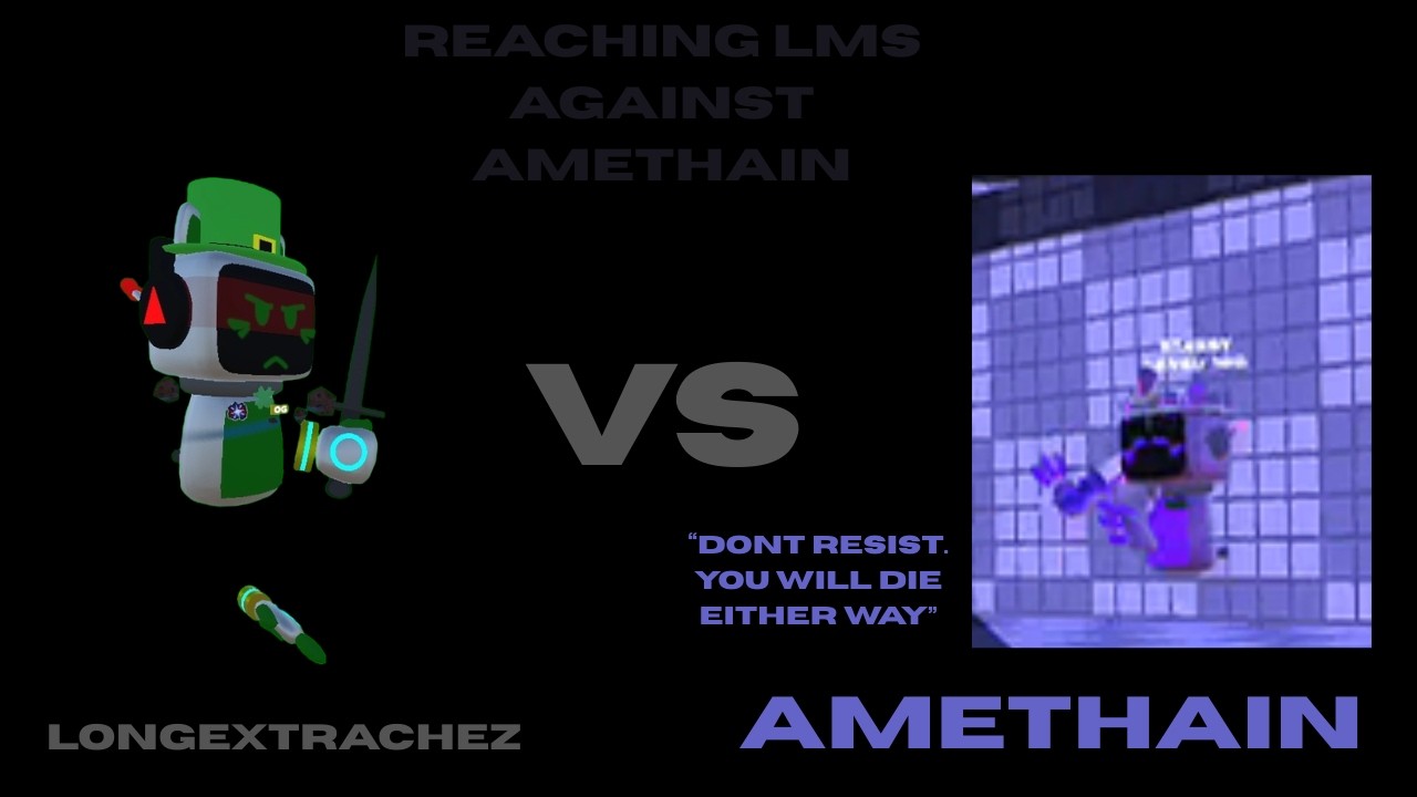 Reaching to the lms against Amethain (i died) In Novalight