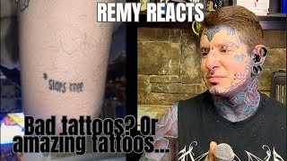 Remy Reacts to Viewer Tattoos #102 #inked #ink #tattoos by EphemeralRemy. 1,090 views 4 days ago 10 minutes, 36 seconds