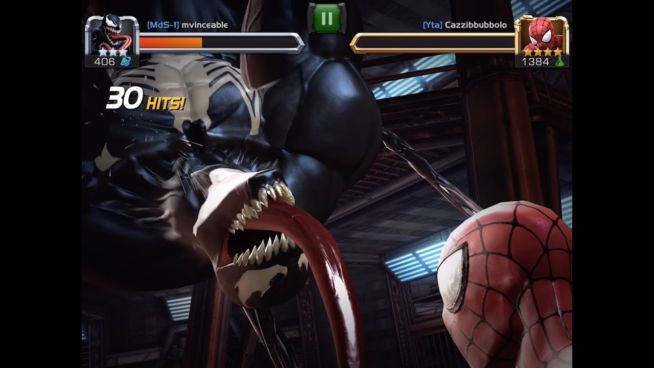 Venom vs. Spider-Man | Marvel Contest of Champions - YouTube