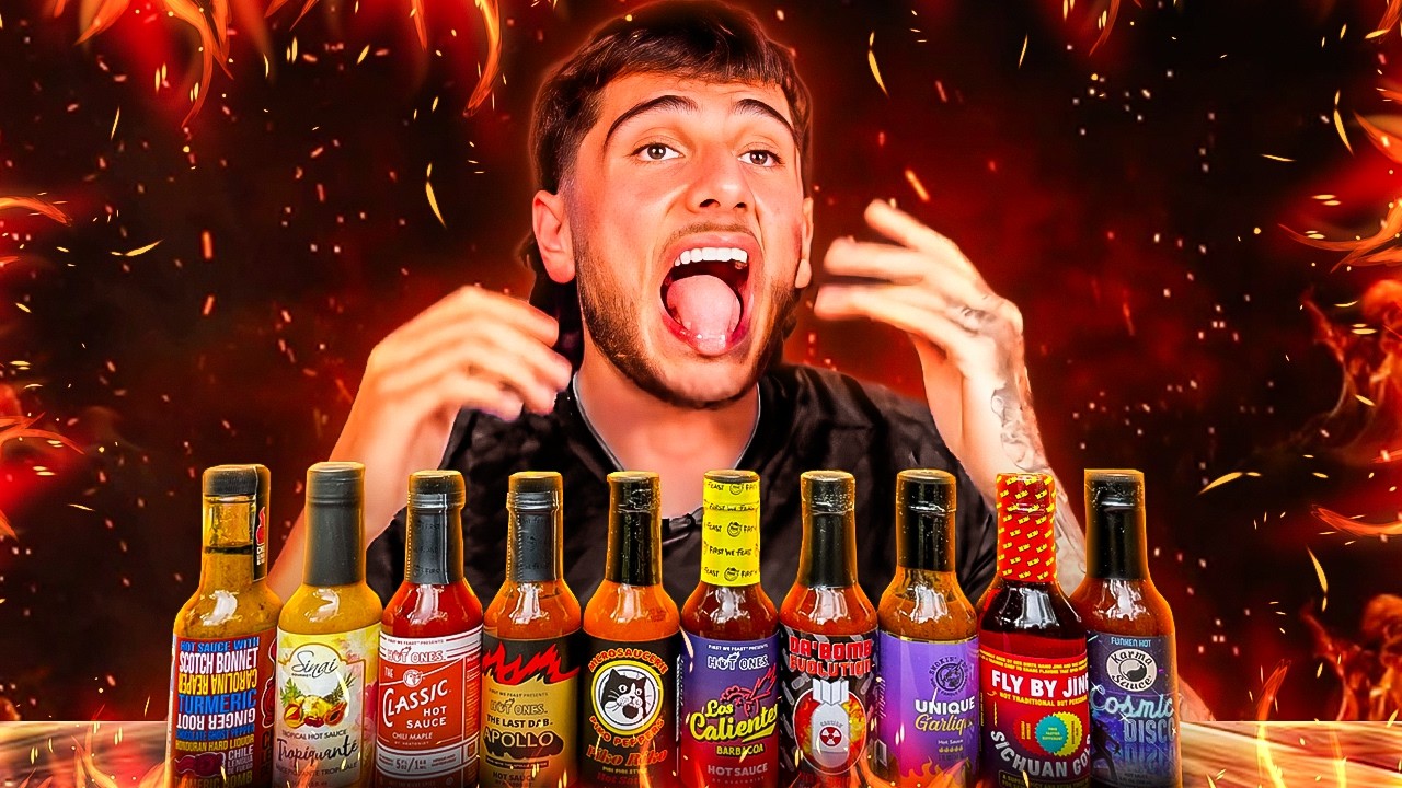 Danny Aarons Eats The HOTTEST Wings Challenge
