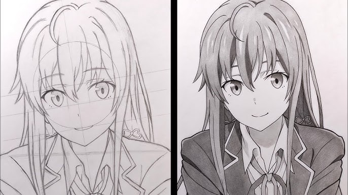 Hachiman Hikigaya de Oregairu - Desenhos de uma Otaku