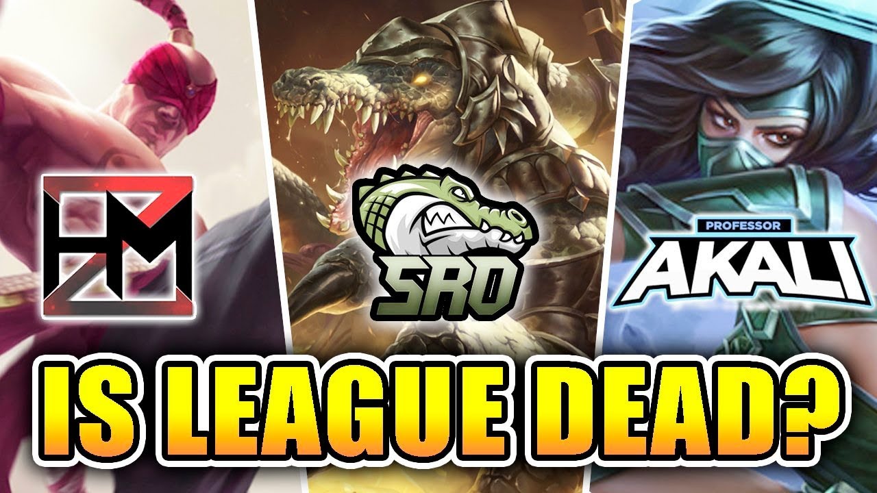 IS LEAGUE OF LEGENDS DYING? ft. SoloRenektonOnly and Professor Akali