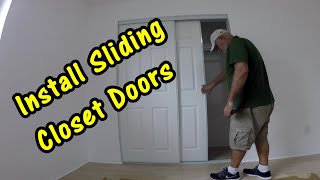 How to Install Sliding Closet Doors or Bypass Doors