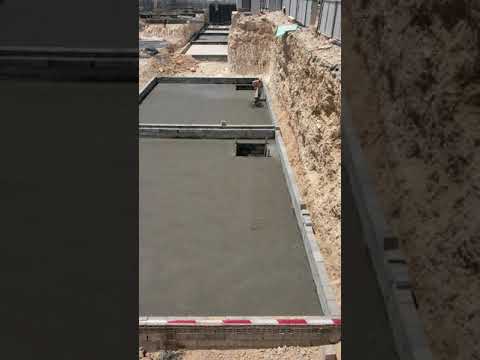 تجهيز كرسي لبشة قبل العزل للقبو او السرداب