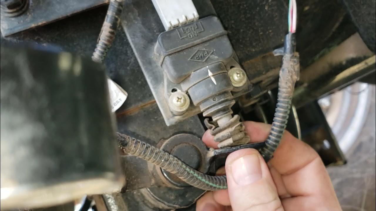 Mahindra 4550/4540 Tractor Bad PTO Safety Switch - YouTube
