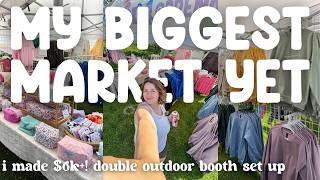 I Made $6,000+ at a 2-Day Pride Festival! 🌈 | Craft Fair Vlog & Market Setup | Minneapolis, MN