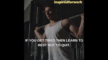 If you get tired learn to rest not to quit. #shorts #motivationalquotes #motivationvideostatus