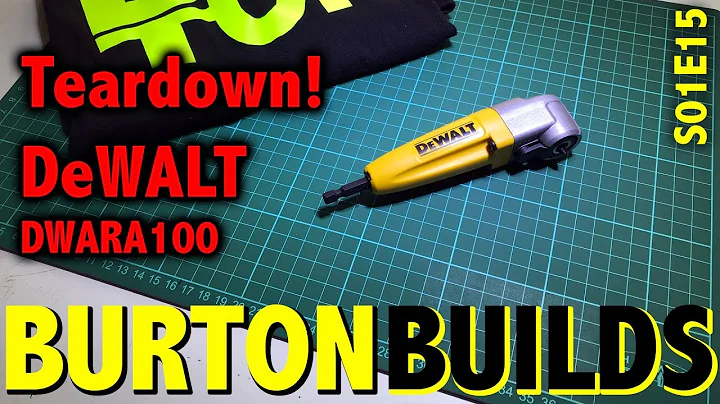 DeWalt Right Angle attachment TEARDOWN + REVIEW