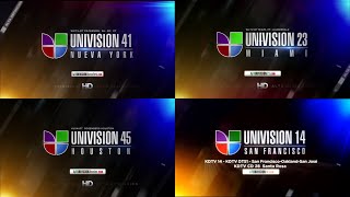 Univision Affiliates Compilation Station IDs 2010-2013