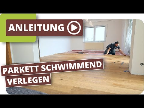 Video: Wohnungsgest altung: Stabparkett verlegen