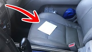 If You See an Envelope in Your Car, You're About to Become a Victim