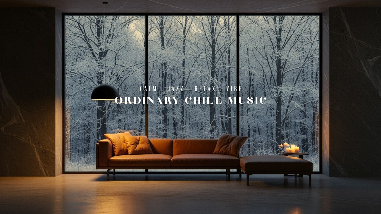Playlist │ Cozy Winter Evening Jazz – Relax, Unwind & Feel the Calm
