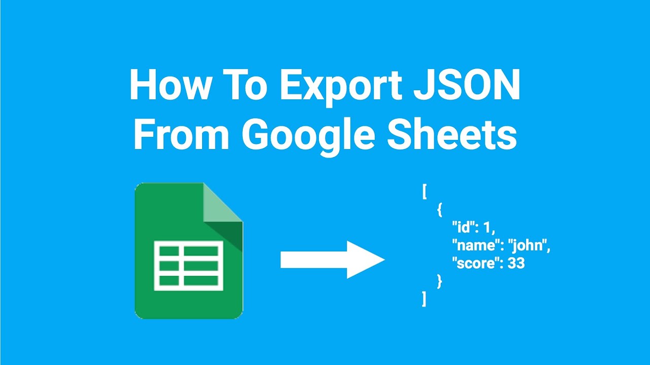 Gas スプレッドシートで簡単にjson形式で出力する方法を見つけた Programmer Life