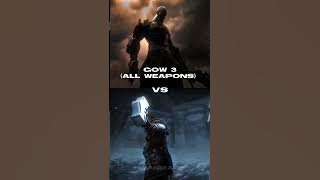 Kratos (versions) VS Thor (100%)