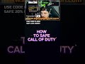 How to Safe call of duty  #warzone #callofduty