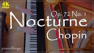 Chopin - Nocturne E-minor Op. 72 No. 1 | piano music